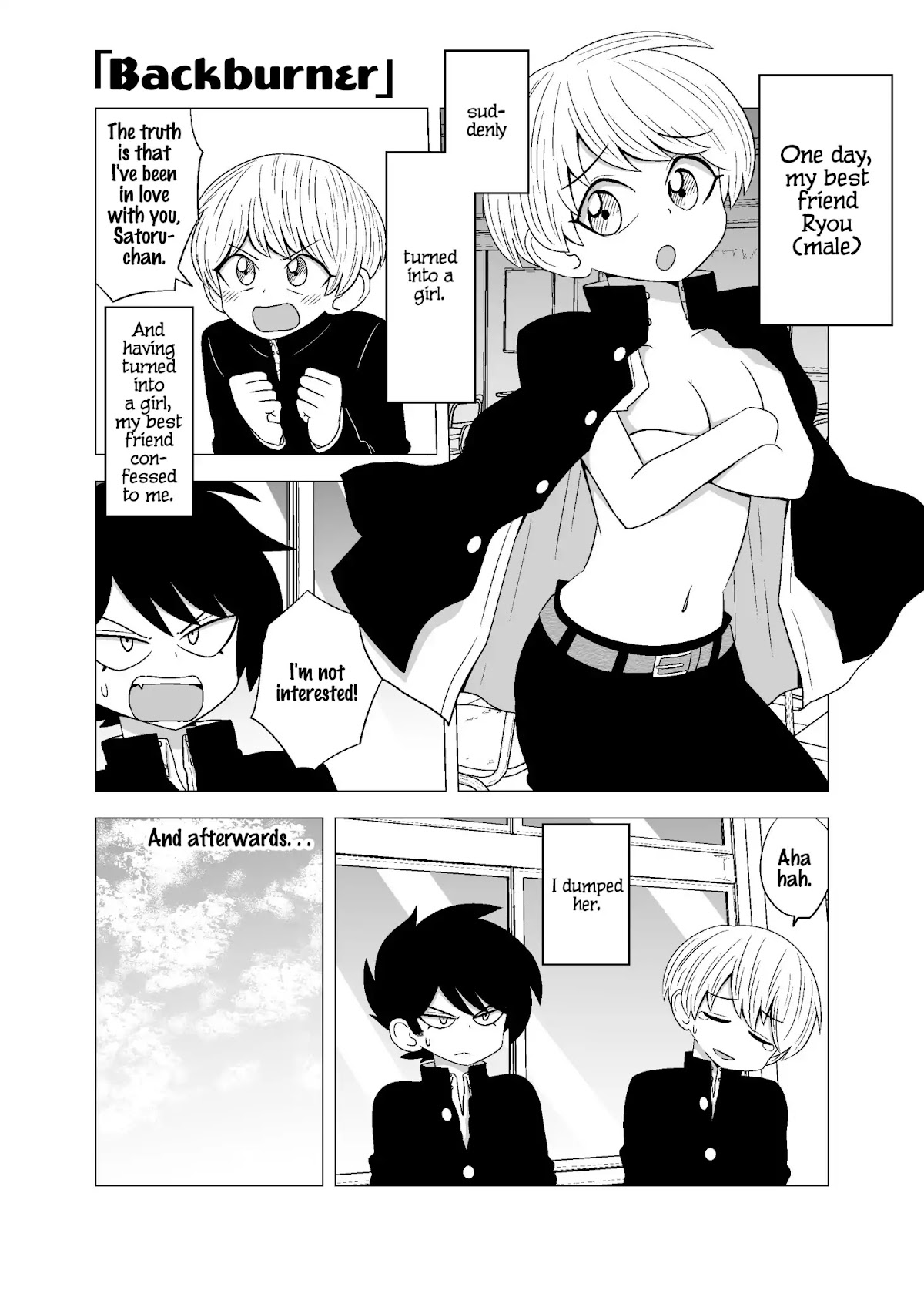 The Boy With No Interest In Love And His Genderswapped Best Friend Chapter 0 page 5 - Chaoter: Oneshot