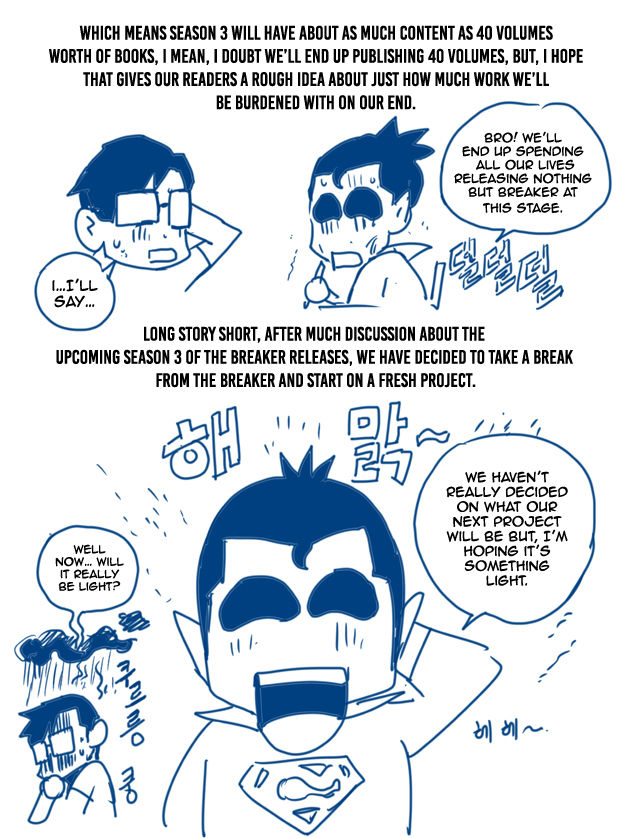 The Breaker: New Waves Chapter 201.5 page 8 - Chapter 201.5: Author's Note