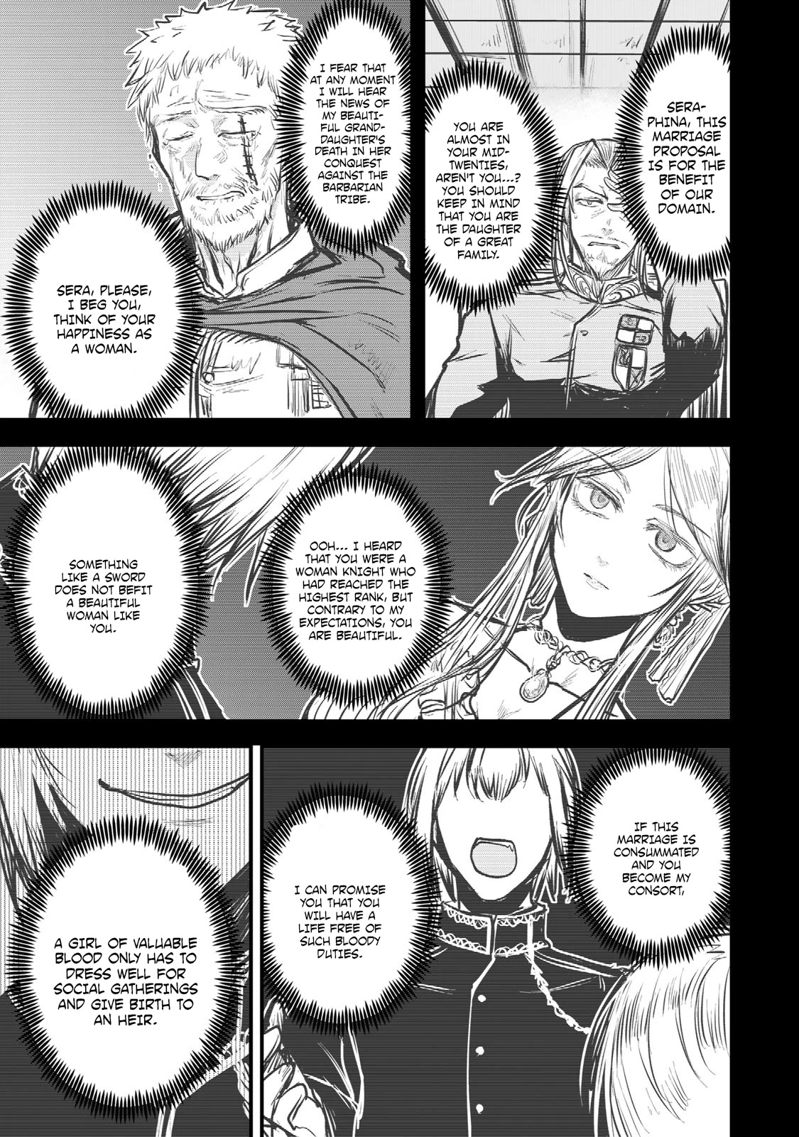 The Bride of Barbaroi Chapter 12 page 4 - Chapter 12: The festival is a time of rest.