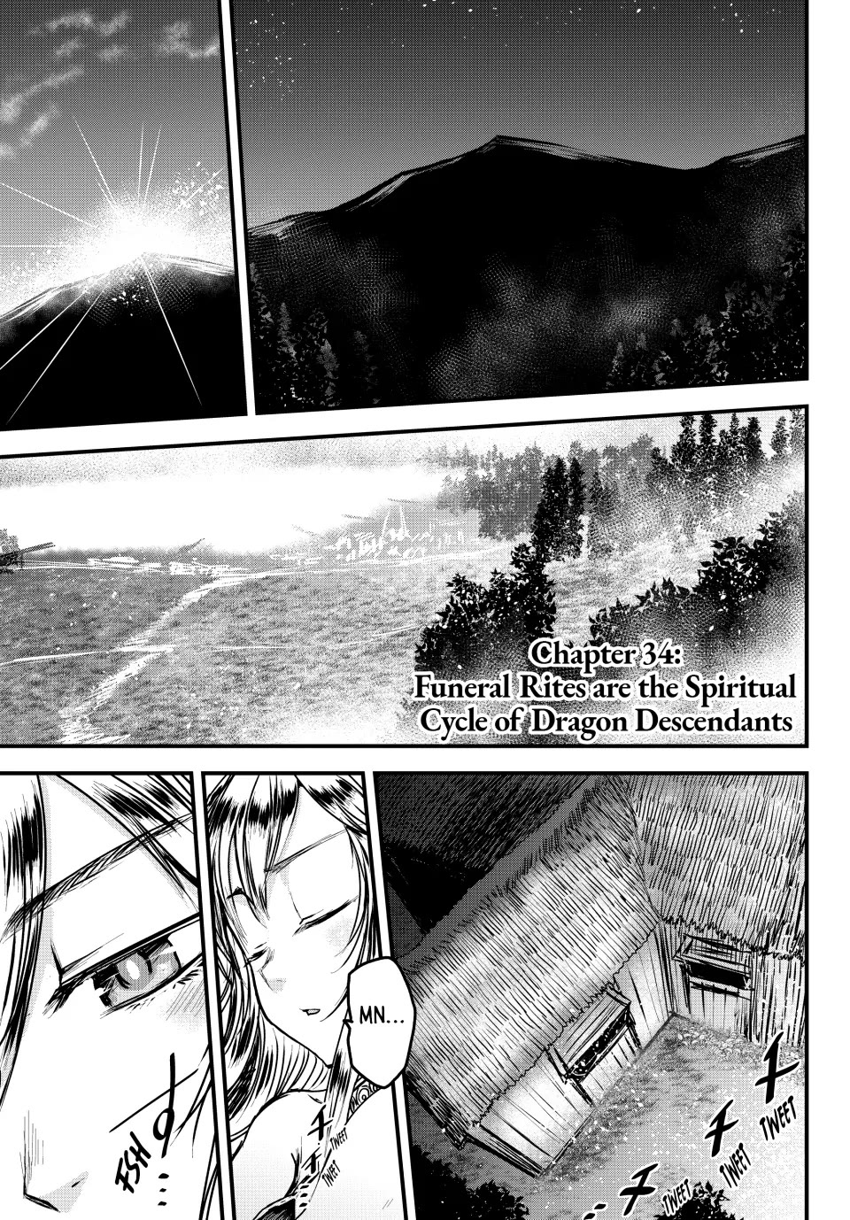 The Bride of Barbaroi Chapter 34 page 1 - Chapter 34: Funeral Rites Are the Spiritual Cycle of Dragon Descendants