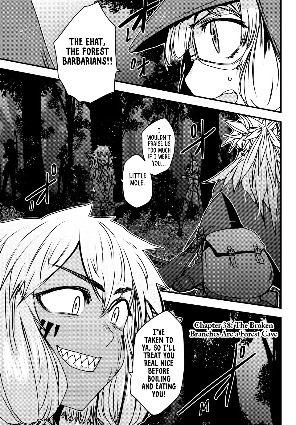 The Bride of Barbaroi Chapter 38 page 1 - Chapter 38: The Broken Branches Are a Forest Cave