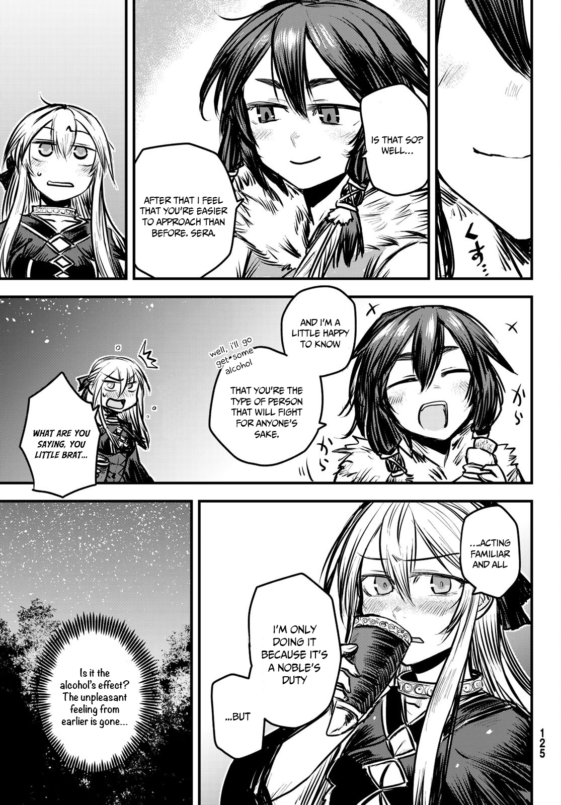 The Bride of Barbaroi Chapter 6 page 8 - Chapter 6: The banquet is a moment to clear the fog
