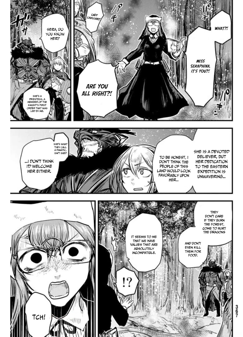 The Bride of Barbaroi Chapter 9 page 22 - Chapter 9: Hunting dragons is a warrior's job.