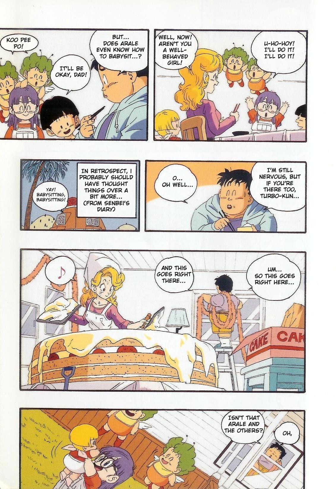 The Brief Return of Dr. Slump Chapter 1 page 10 - Chapter 1: Nitro-chan's Birthday