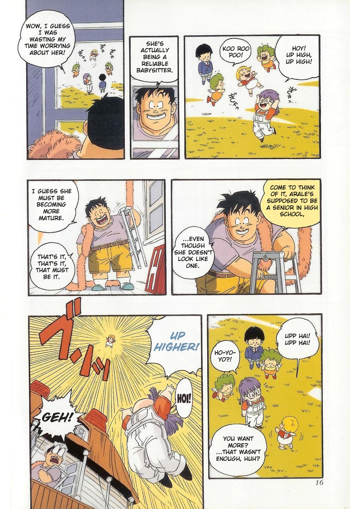 The Brief Return of Dr. Slump Chapter 1 page 11 - Chapter 1: Nitro-chan's Birthday