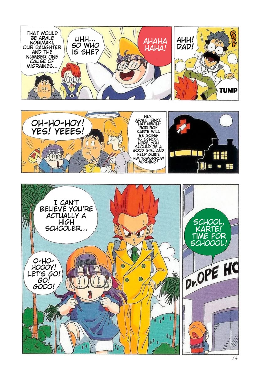 The Brief Return of Dr. Slump Chapter 12 page 10 - Chapter 12: A Very Special Family Has Arrived!