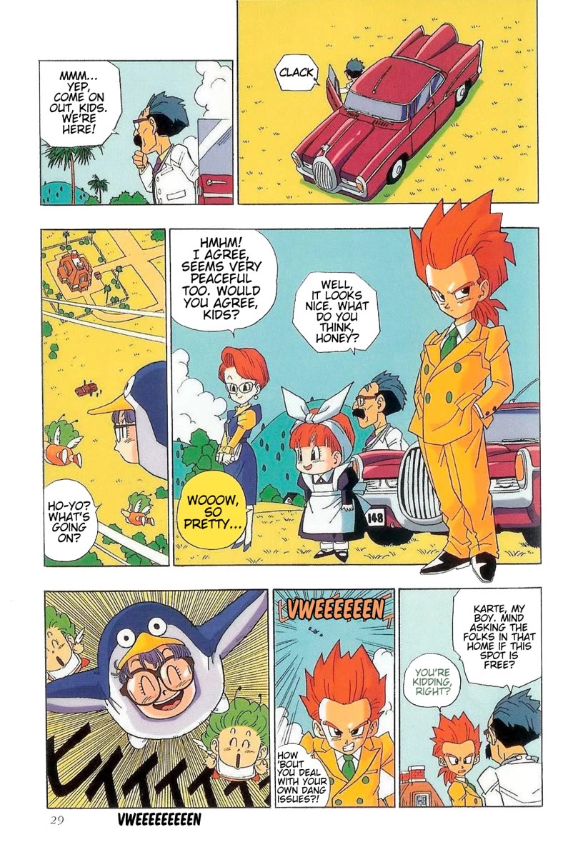 The Brief Return of Dr. Slump Chapter 12 page 5 - Chapter 12: A Very Special Family Has Arrived!
