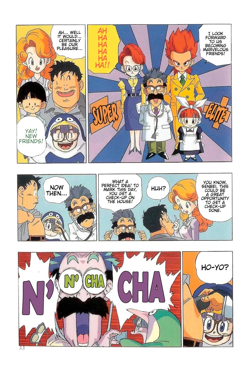 The Brief Return of Dr. Slump Chapter 12 page 9 - Chapter 12: A Very Special Family Has Arrived!