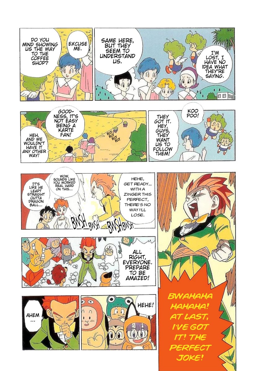 The Brief Return of Dr. Slump Chapter 13 page 12 - Chapter 13: Karte's Grand Transformation