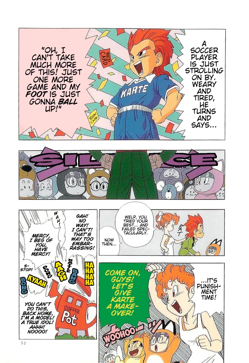 The Brief Return of Dr. Slump Chapter 13 page 13 - Chapter 13: Karte's Grand Transformation