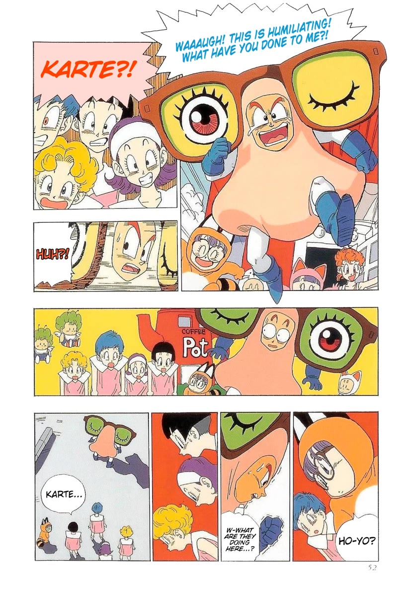 The Brief Return of Dr. Slump Chapter 13 page 14 - Chapter 13: Karte's Grand Transformation