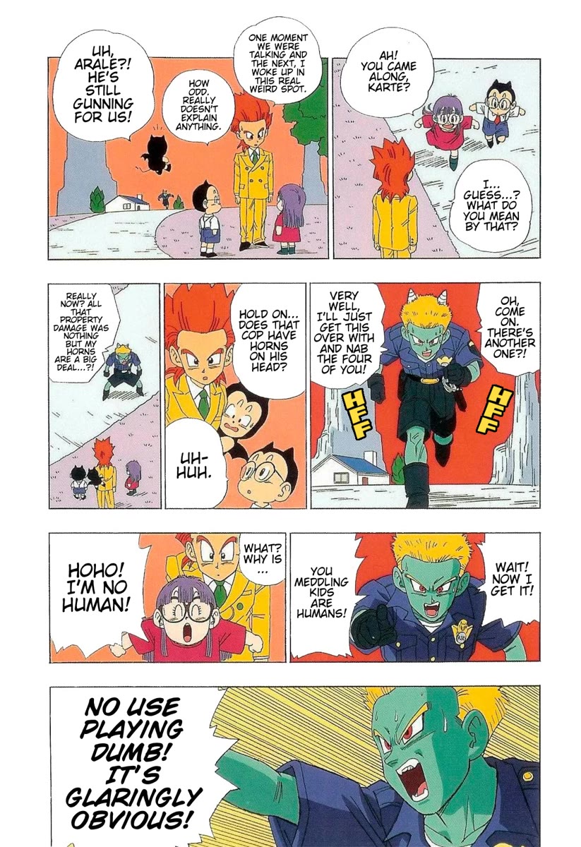 The Brief Return of Dr. Slump Chapter 14 page 14 - Chapter 14: Welcome to Heck, Melon Farmers
