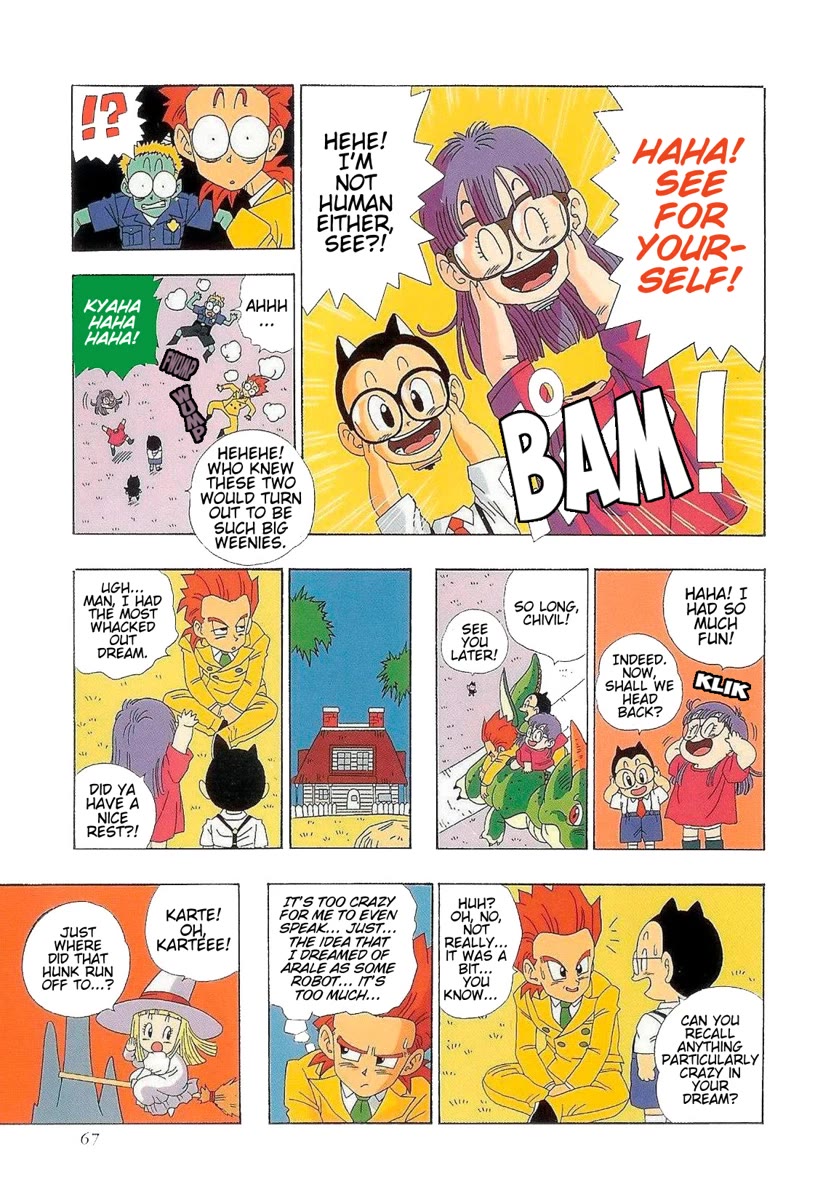 The Brief Return of Dr. Slump Chapter 14 page 15 - Chapter 14: Welcome to Heck, Melon Farmers