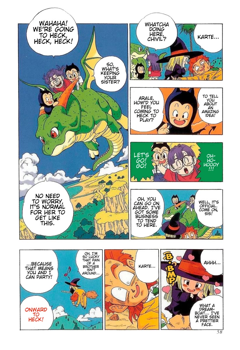 The Brief Return of Dr. Slump Chapter 14 page 6 - Chapter 14: Welcome to Heck, Melon Farmers
