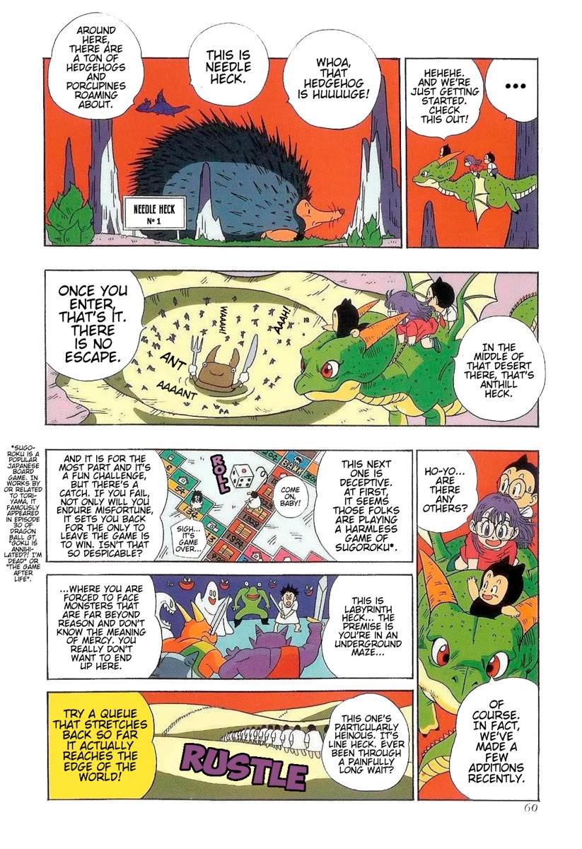 The Brief Return of Dr. Slump Chapter 14 page 8 - Chapter 14: Welcome to Heck, Melon Farmers