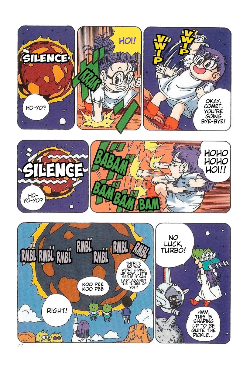 The Brief Return of Dr. Slump Chapter 15 page 11 - Chapter 15: Close Call for Planet Nikochan
