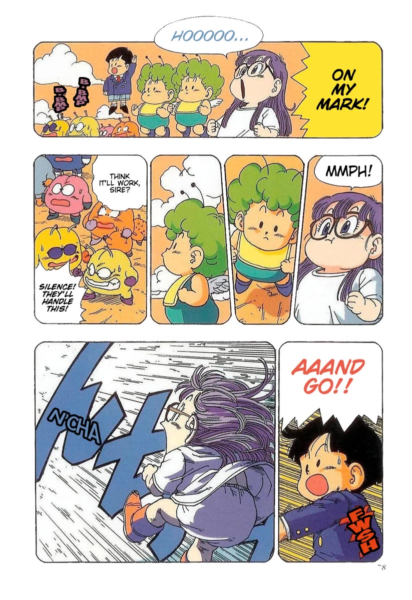 The Brief Return of Dr. Slump Chapter 15 page 12 - Chapter 15: Close Call for Planet Nikochan