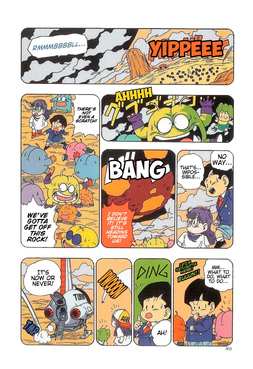 The Brief Return of Dr. Slump Chapter 15 page 14 - Chapter 15: Close Call for Planet Nikochan