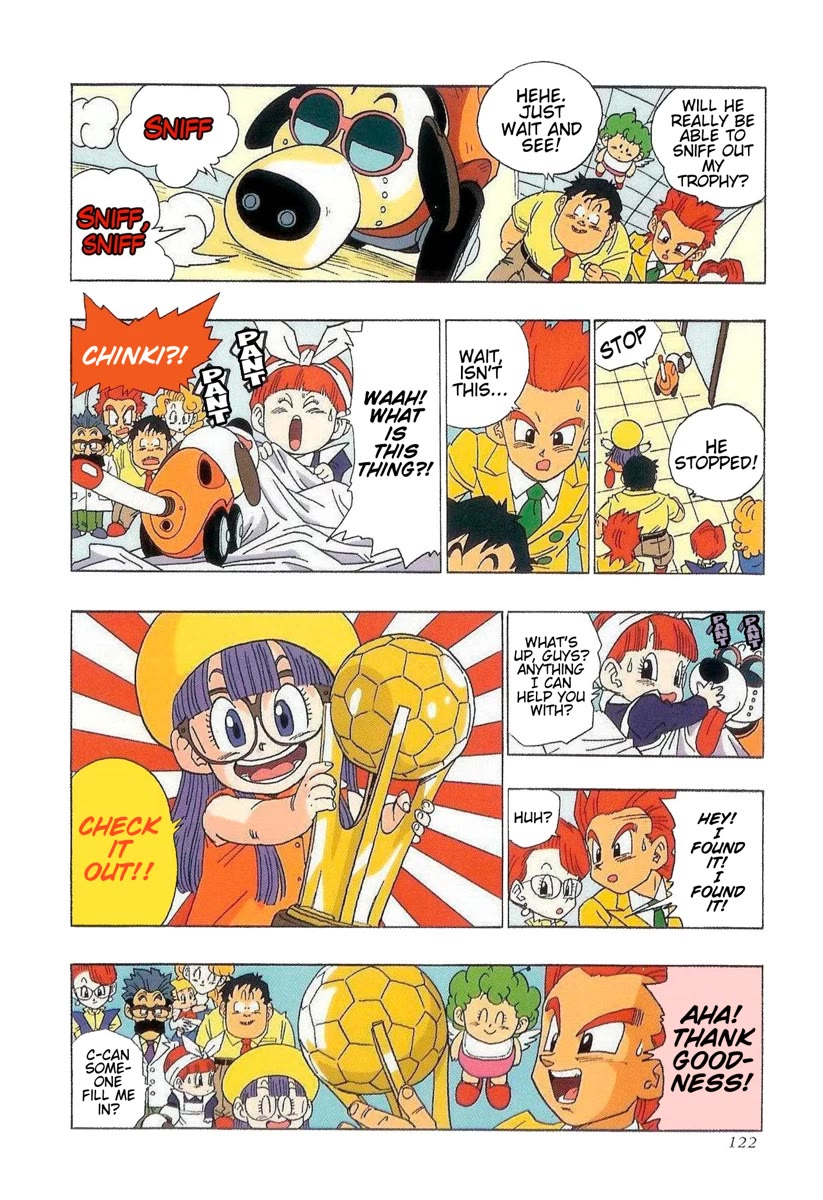 The Brief Return of Dr. Slump Chapter 18 page 14 - Chapter 18: The Mysterious Golden Ball Cup