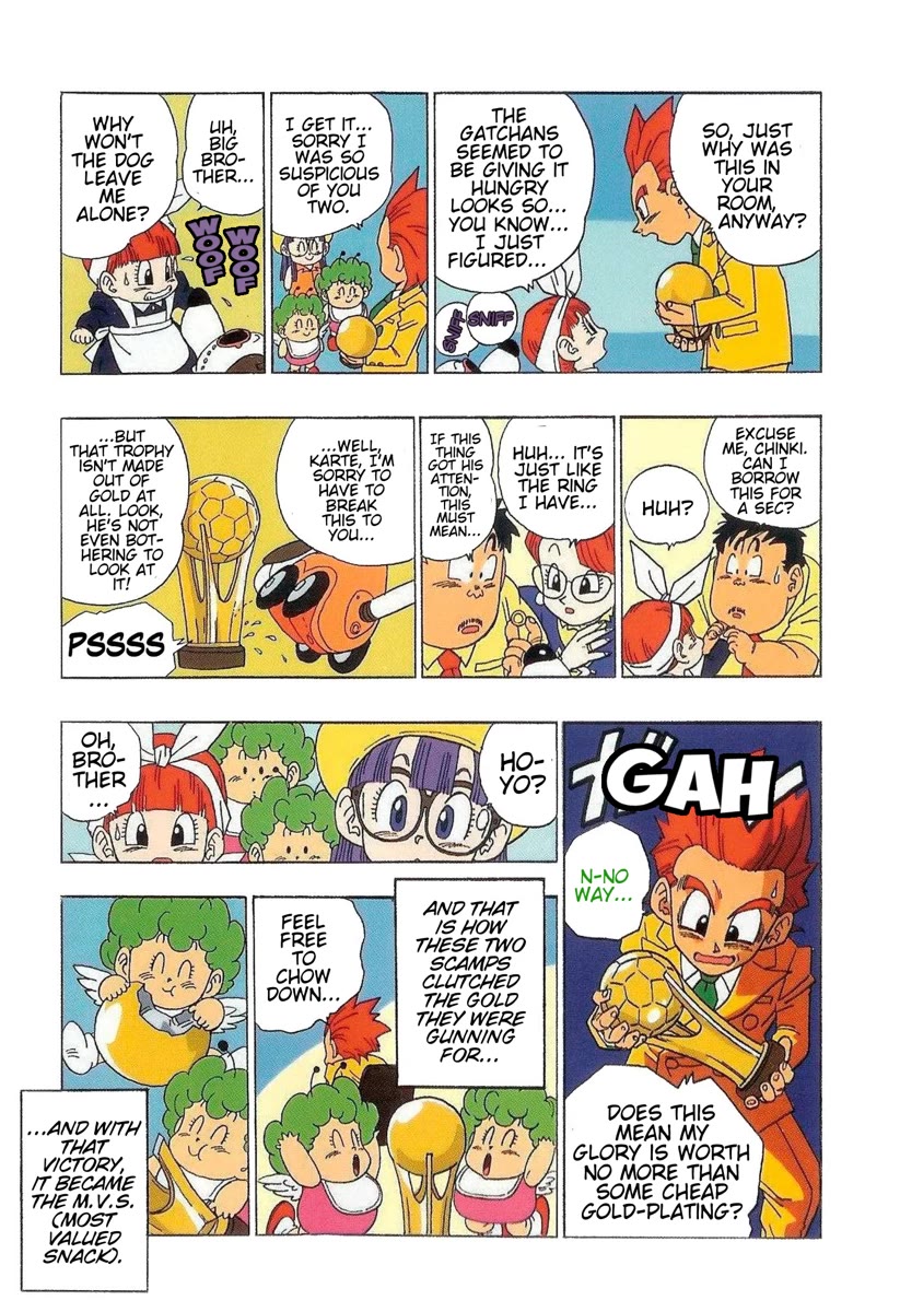 The Brief Return of Dr. Slump Chapter 18 page 15 - Chapter 18: The Mysterious Golden Ball Cup