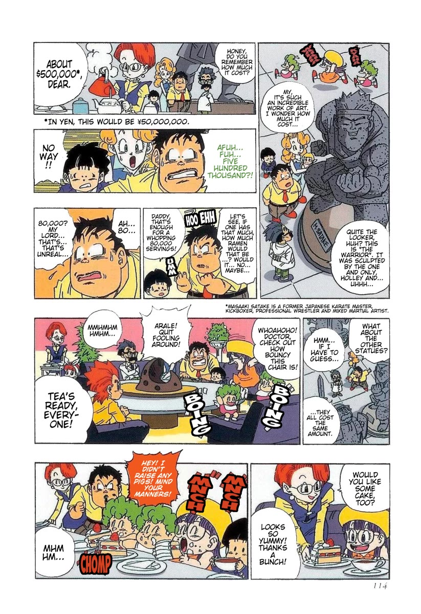 The Brief Return of Dr. Slump Chapter 18 page 6 - Chapter 18: The Mysterious Golden Ball Cup