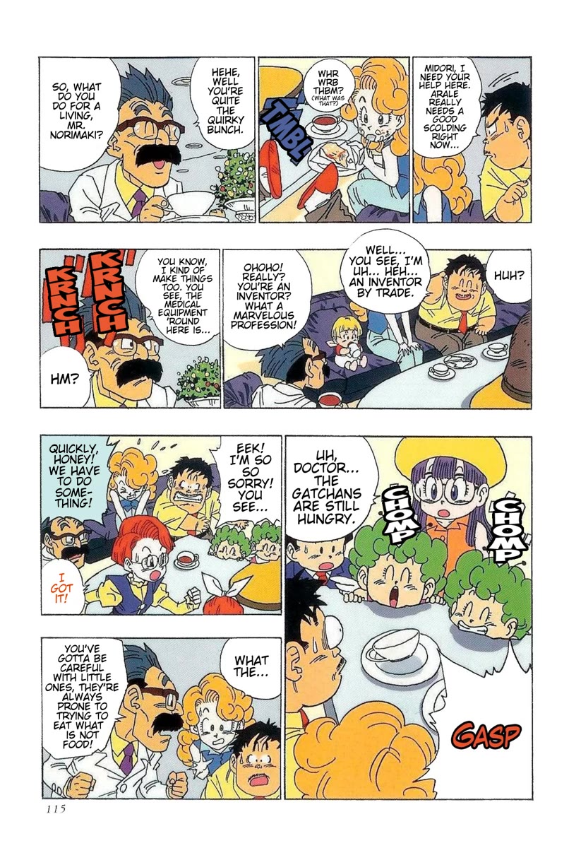 The Brief Return of Dr. Slump Chapter 18 page 7 - Chapter 18: The Mysterious Golden Ball Cup