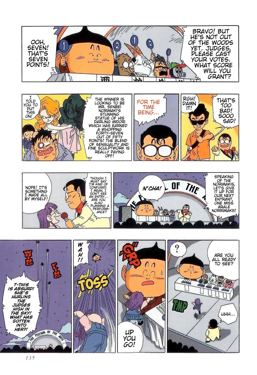 The Brief Return of Dr. Slump Chapter 19 page 12 - Chapter 19: Penguin Village's Festival of the Arts
