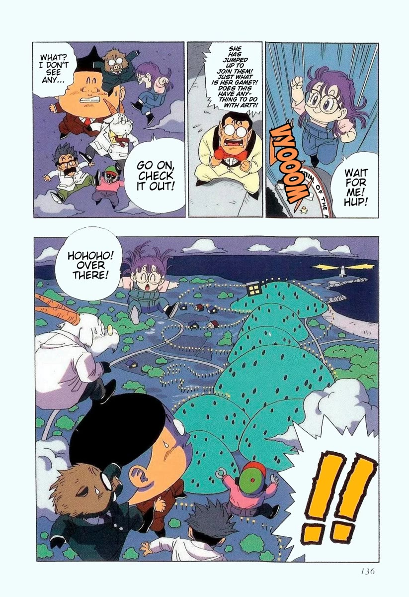 The Brief Return of Dr. Slump Chapter 19 page 13 - Chapter 19: Penguin Village's Festival of the Arts