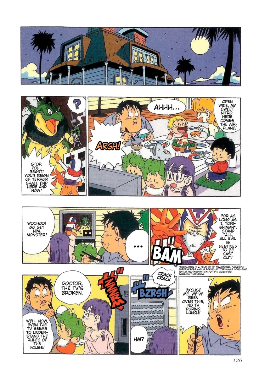 The Brief Return of Dr. Slump Chapter 19 page 4 - Chapter 19: Penguin Village's Festival of the Arts