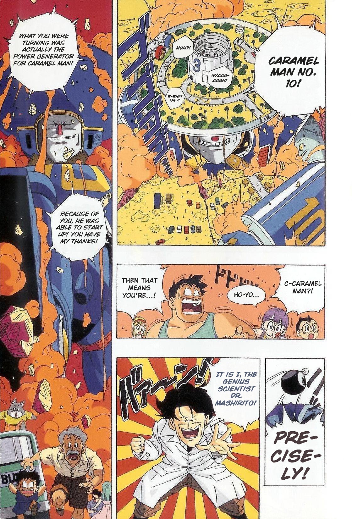 The Brief Return of Dr. Slump Chapter 2 page 11 - Chapter 2: Penguin Village Great Crossing Ultra Quiz