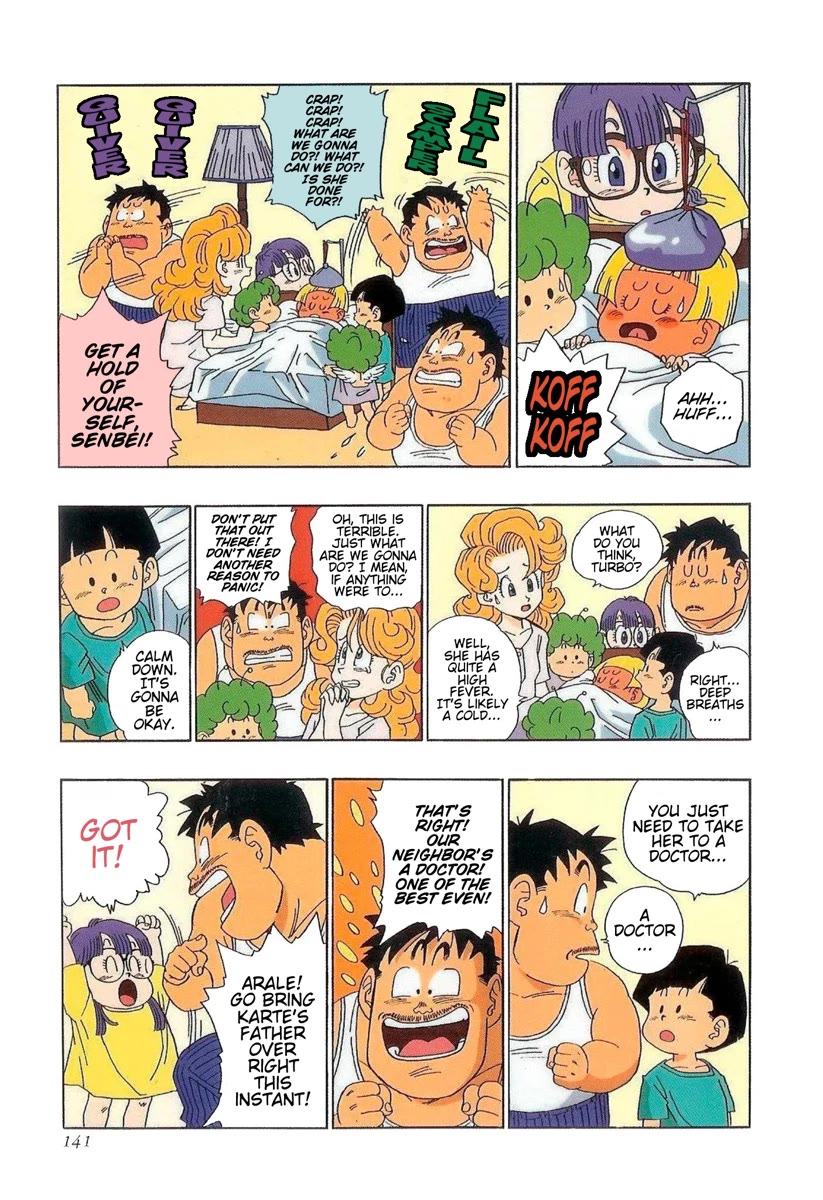 The Brief Return of Dr. Slump Chapter 20 page 5 - Chapter 20: The Terrifying Great Cold Virus