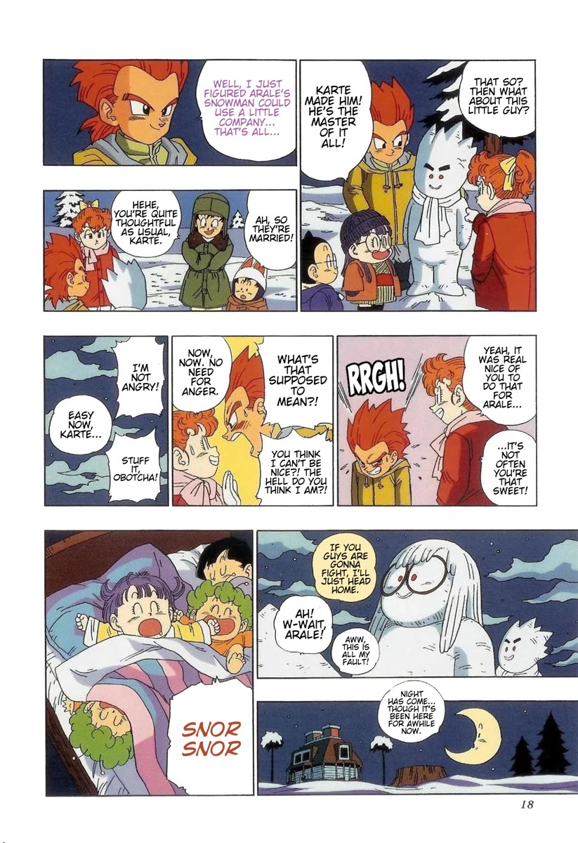 The Brief Return of Dr. Slump Chapter 21 page 12 - Chapter 21: The Snowman's Tale of Love
