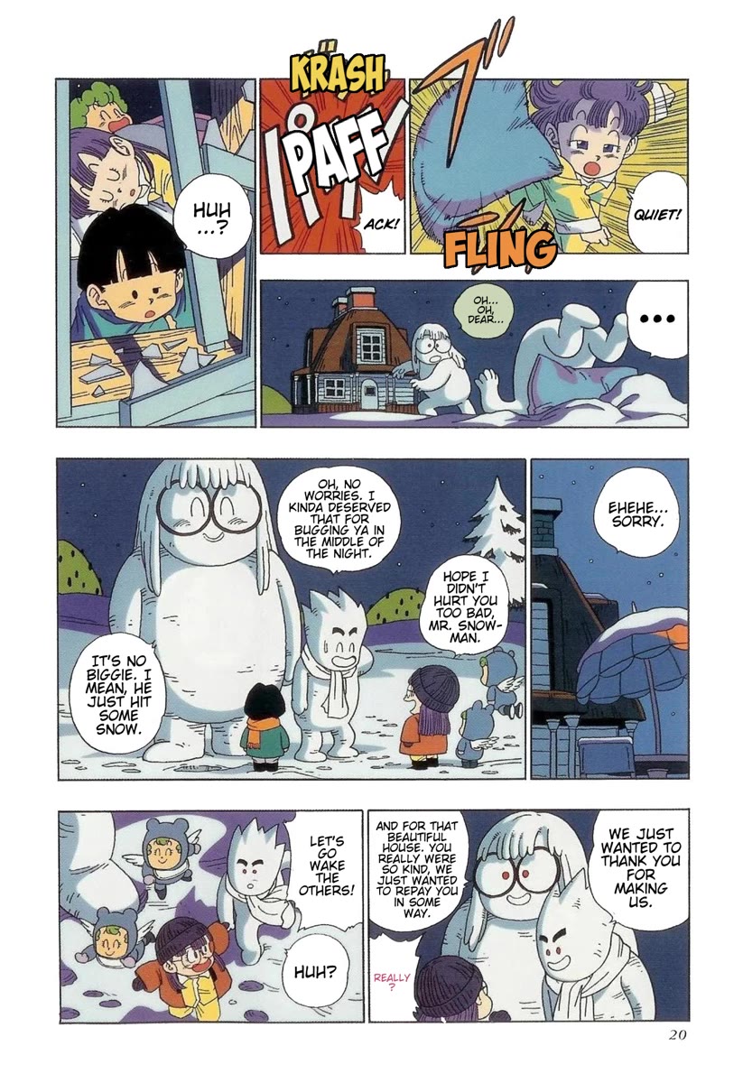 The Brief Return of Dr. Slump Chapter 21 page 14 - Chapter 21: The Snowman's Tale of Love