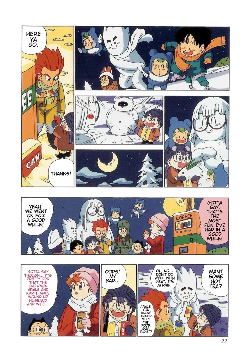 The Brief Return of Dr. Slump Chapter 21 page 16 - Chapter 21: The Snowman's Tale of Love