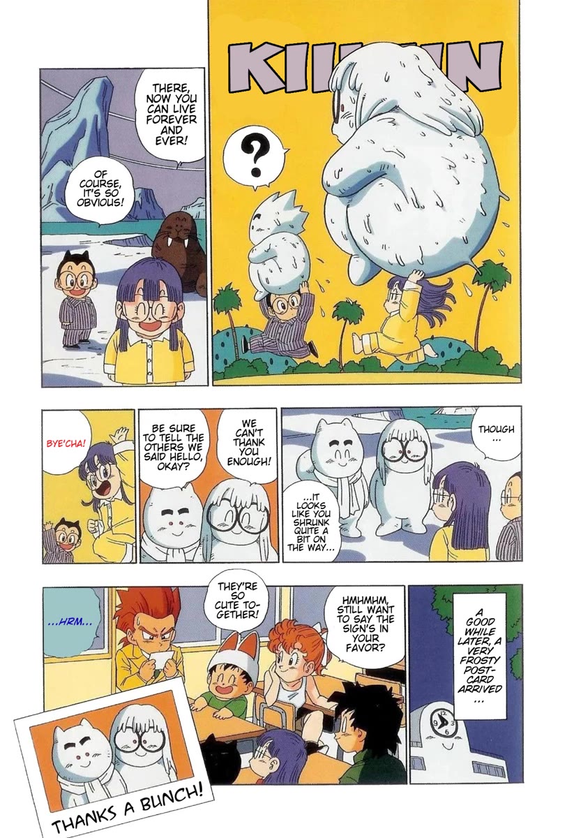The Brief Return of Dr. Slump Chapter 21 page 19 - Chapter 21: The Snowman's Tale of Love