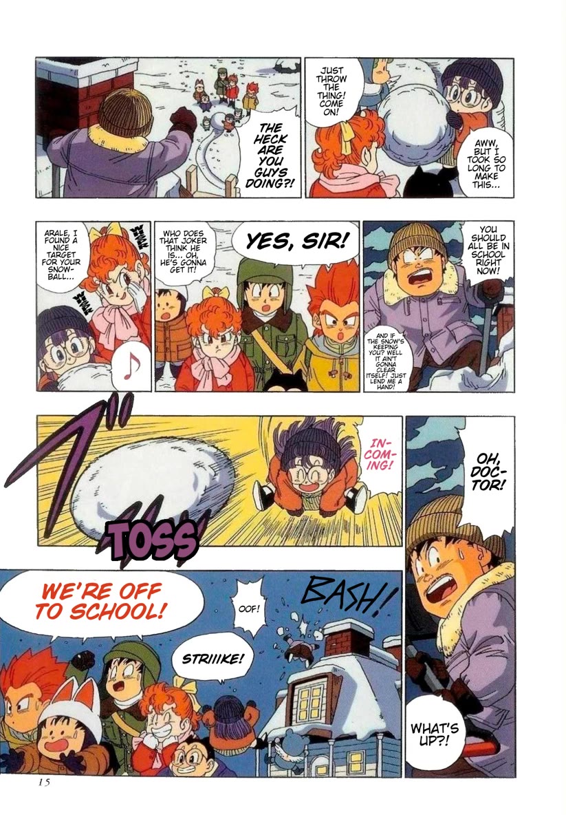 The Brief Return of Dr. Slump Chapter 21 page 9 - Chapter 21: The Snowman's Tale of Love