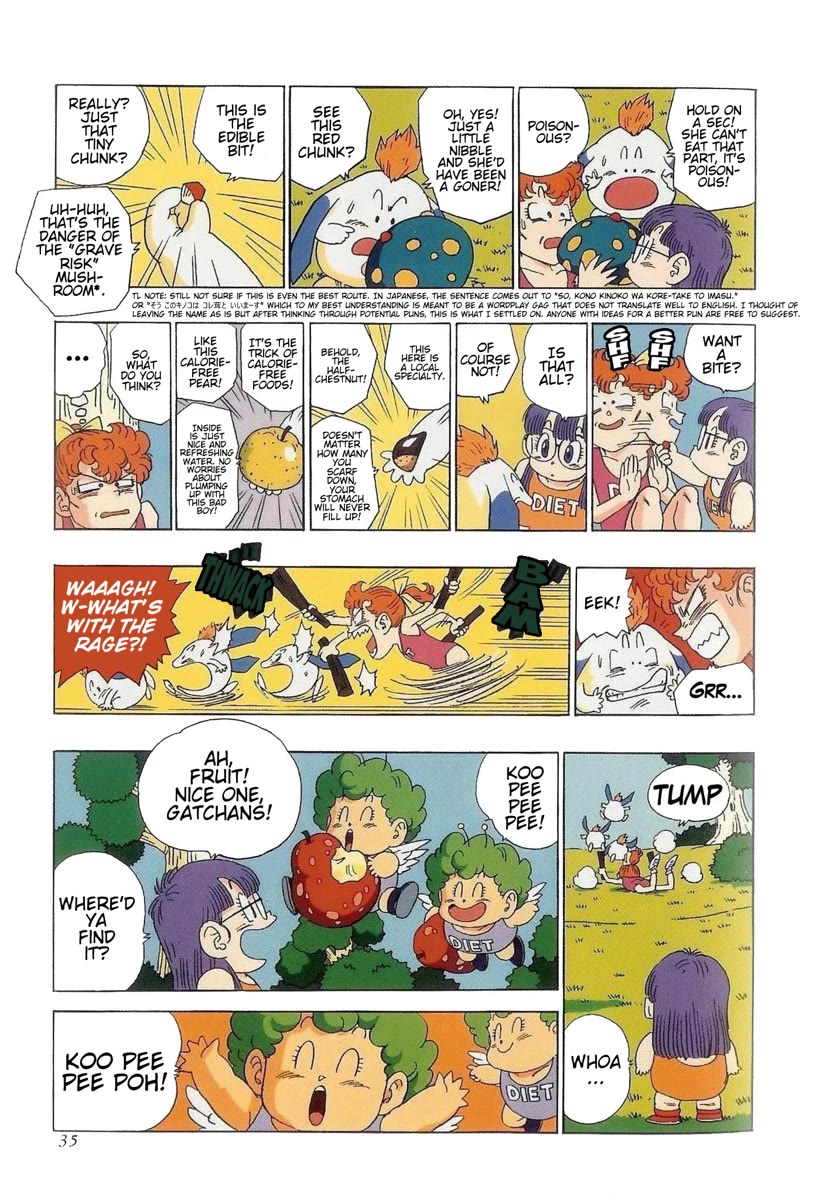 The Brief Return of Dr. Slump Chapter 22 page 11 - Chapter 22: Diet Island