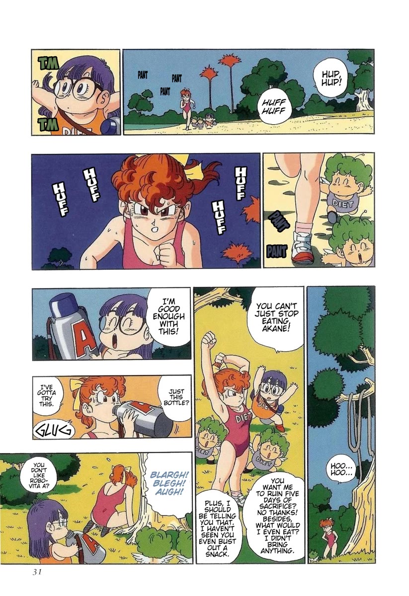 The Brief Return of Dr. Slump Chapter 22 page 7 - Chapter 22: Diet Island