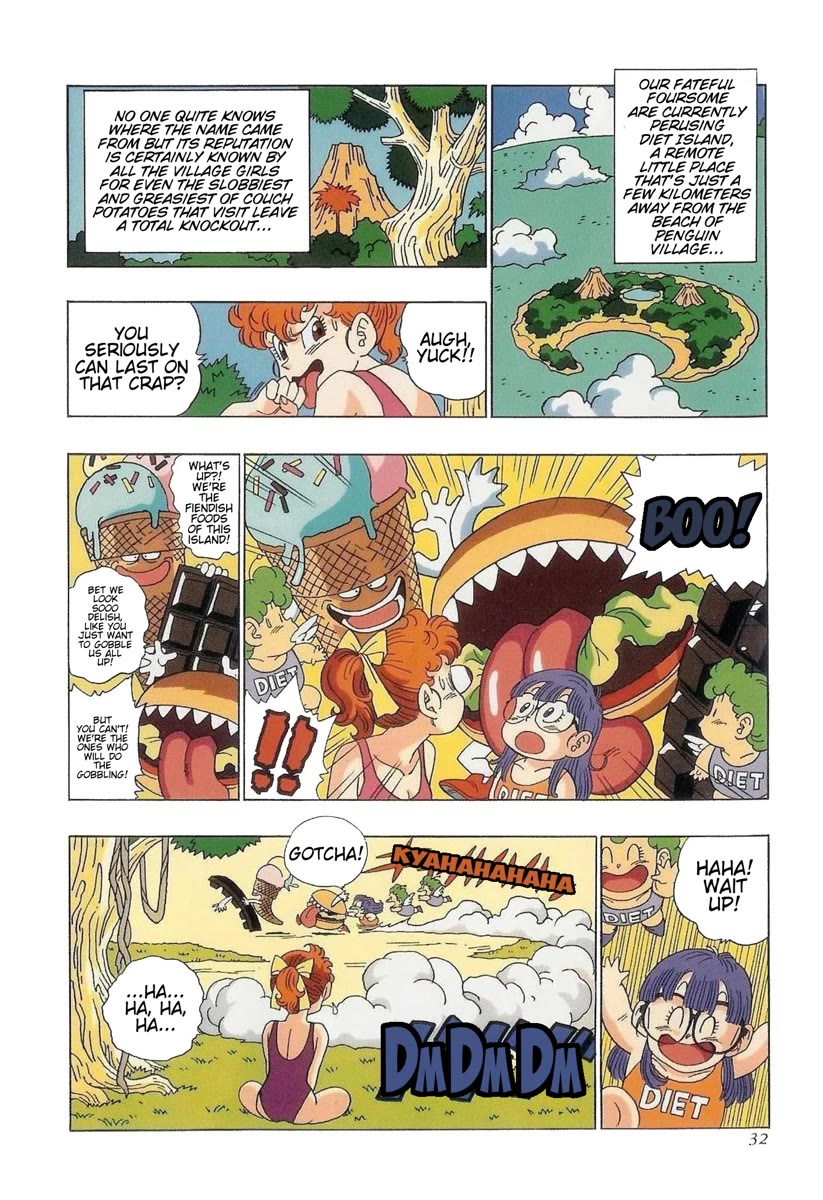 The Brief Return of Dr. Slump Chapter 22 page 8 - Chapter 22: Diet Island