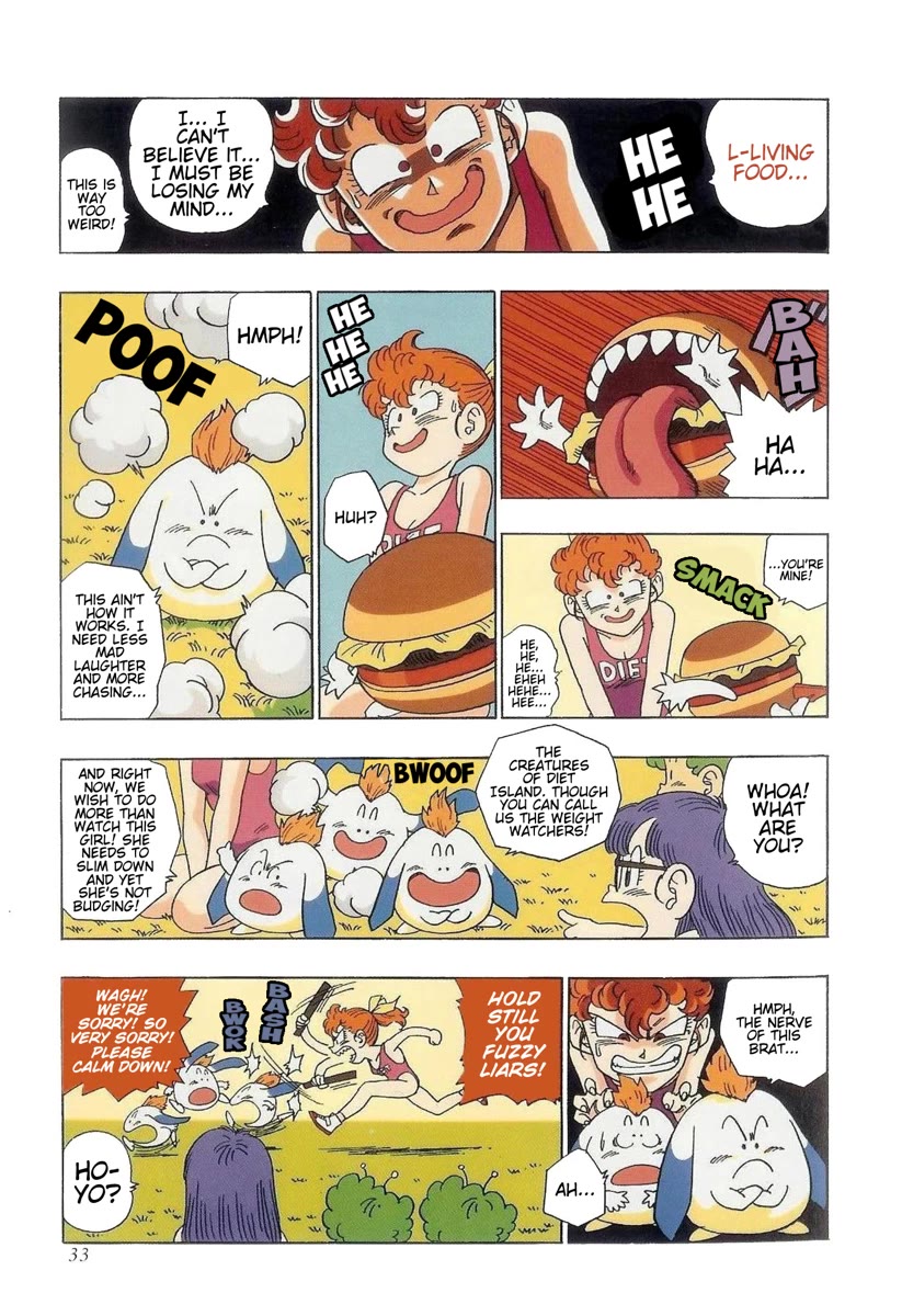The Brief Return of Dr. Slump Chapter 22 page 9 - Chapter 22: Diet Island