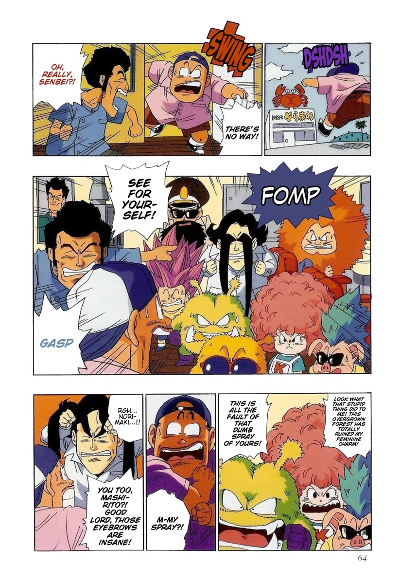 The Brief Return of Dr. Slump Chapter 24 page 12 - Chapter 24: The Friend with Loooong Hair