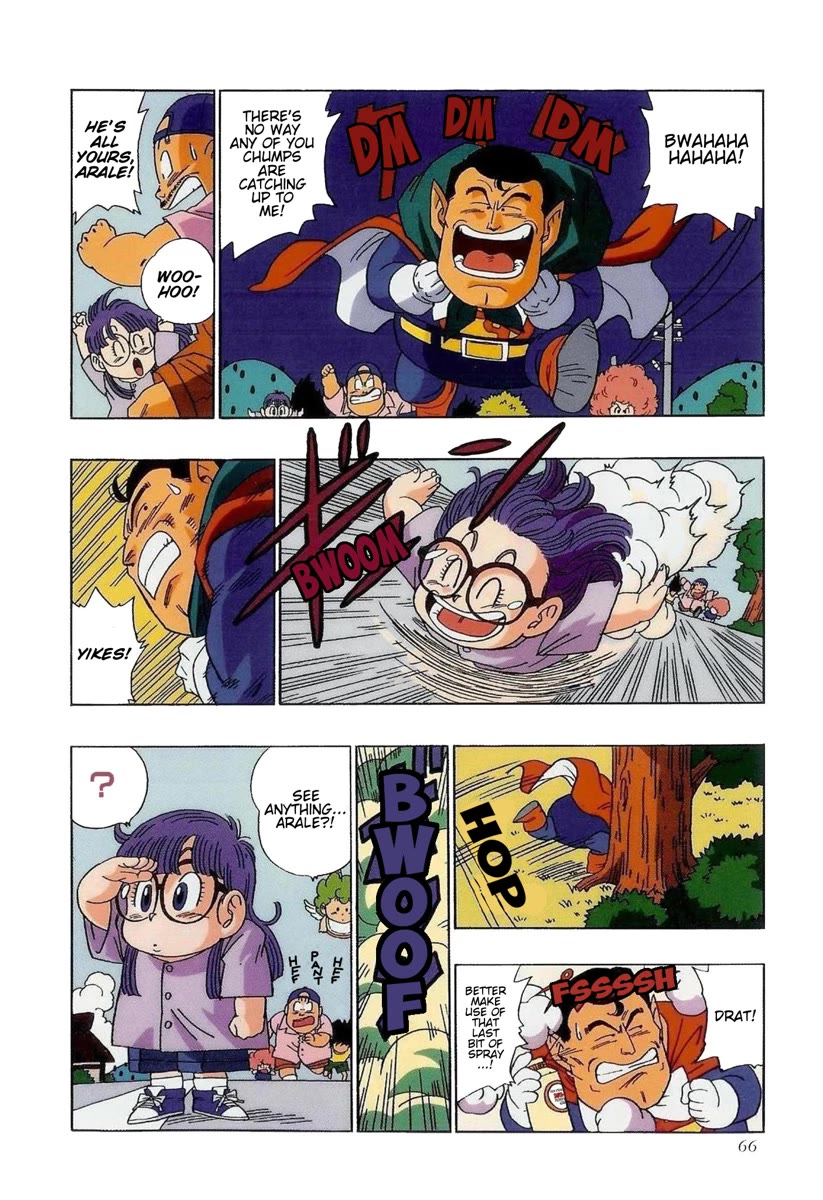 The Brief Return of Dr. Slump Chapter 24 page 14 - Chapter 24: The Friend with Loooong Hair