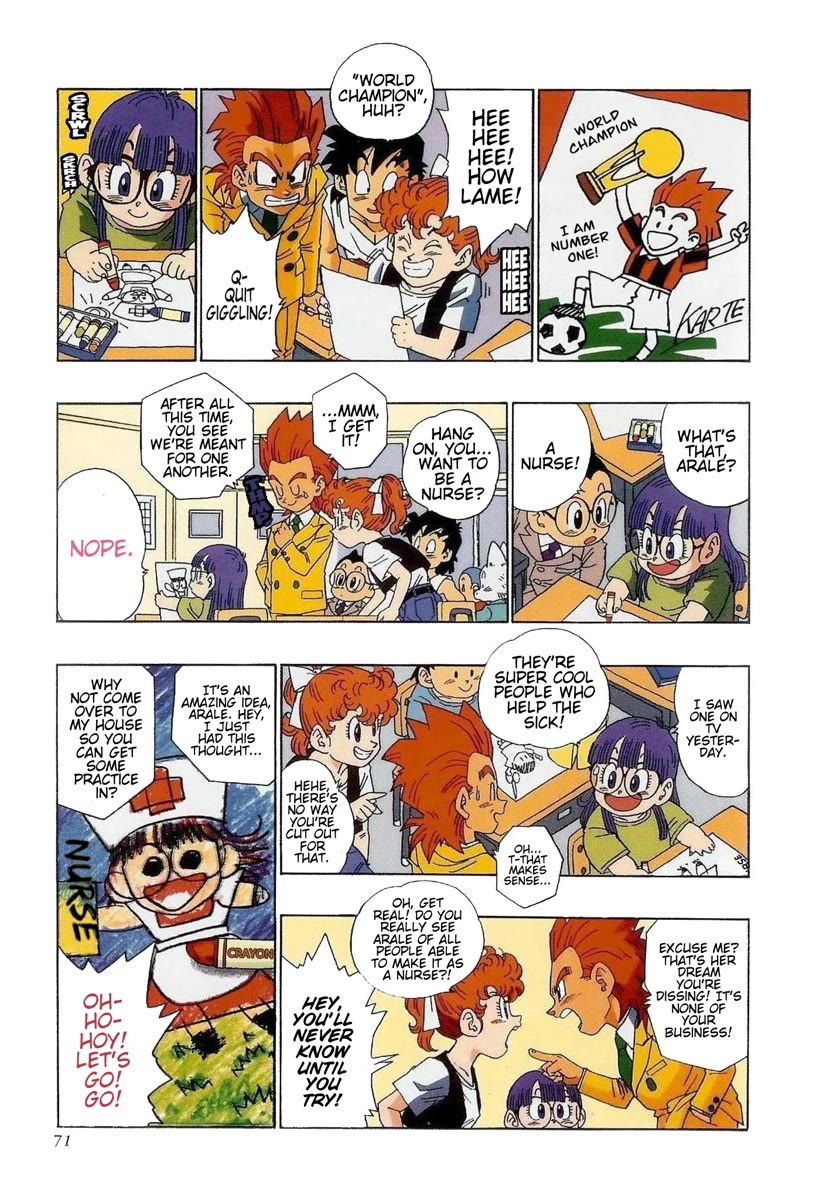 The Brief Return of Dr. Slump Chapter 25 page 5 - Chapter 25: Helloooo, Super Nurse!
