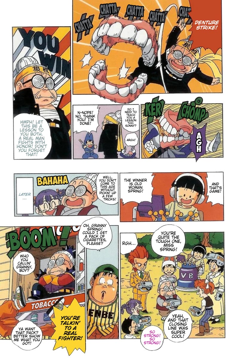 The Brief Return of Dr. Slump Chapter 26 page 15 - Chapter 26: Granny Fighter