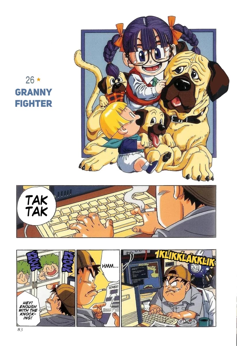 The Brief Return of Dr. Slump Chapter 26 page 3 - Chapter 26: Granny Fighter