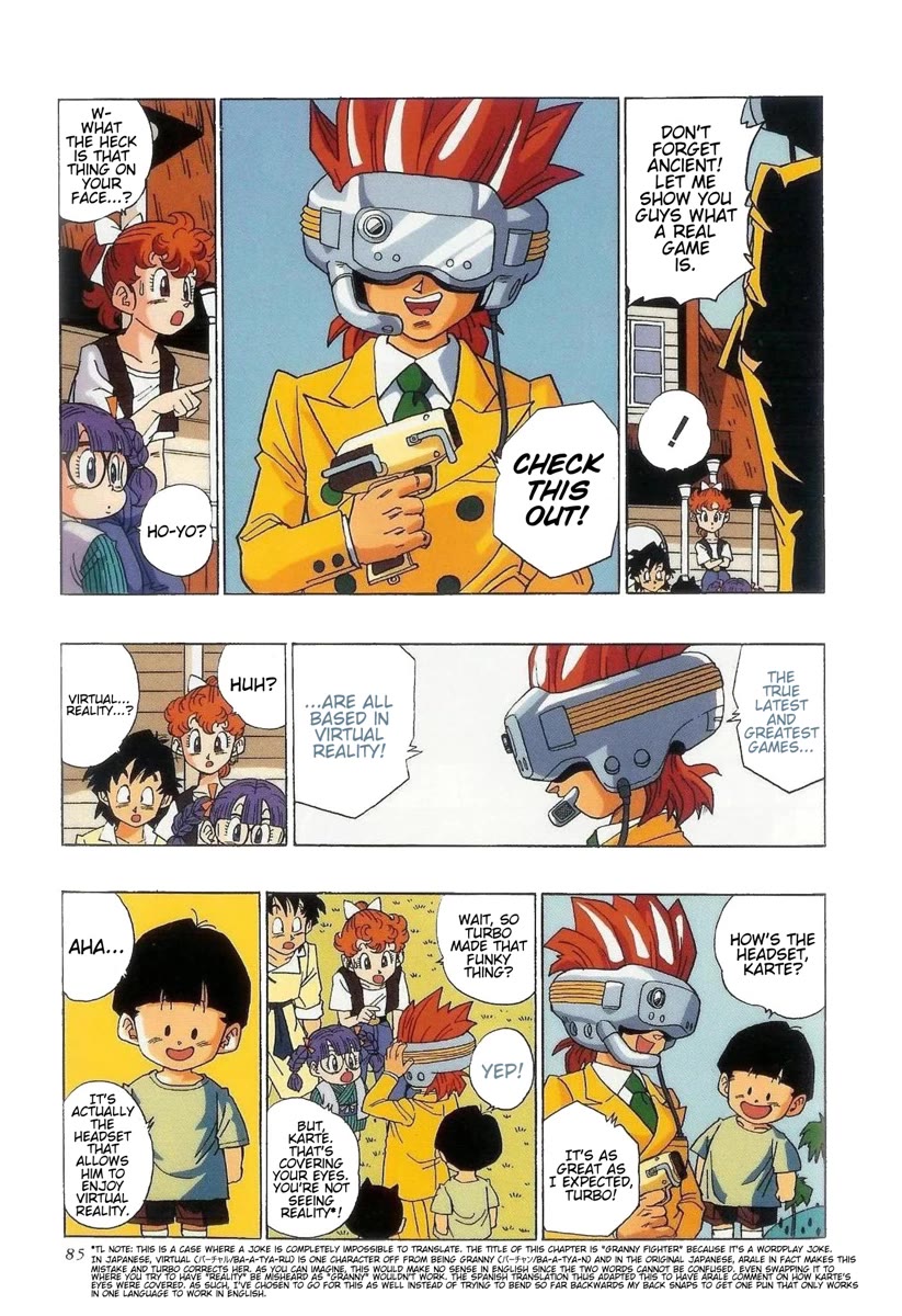 The Brief Return of Dr. Slump Chapter 26 page 5 - Chapter 26: Granny Fighter