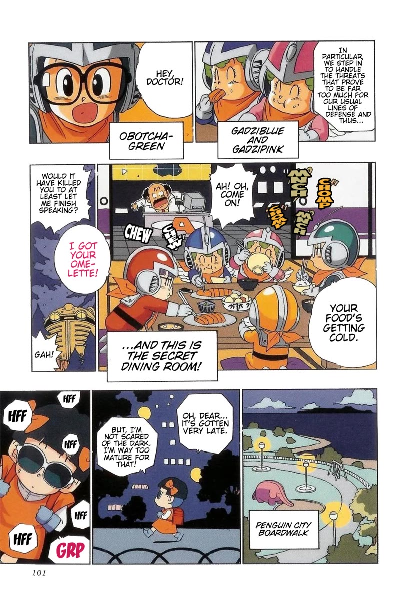 The Brief Return of Dr. Slump Chapter 27 page 7 - Chapter 27: Special - Ho-Yo-Yo Sentai Ararenger