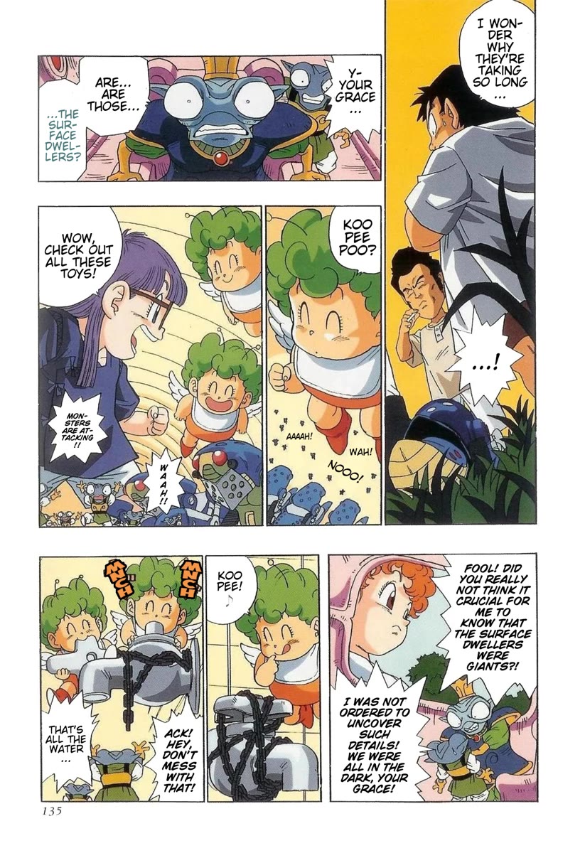 The Brief Return of Dr. Slump Chapter 29 page 13 - Chapter 29: The Drought in Penguin Village