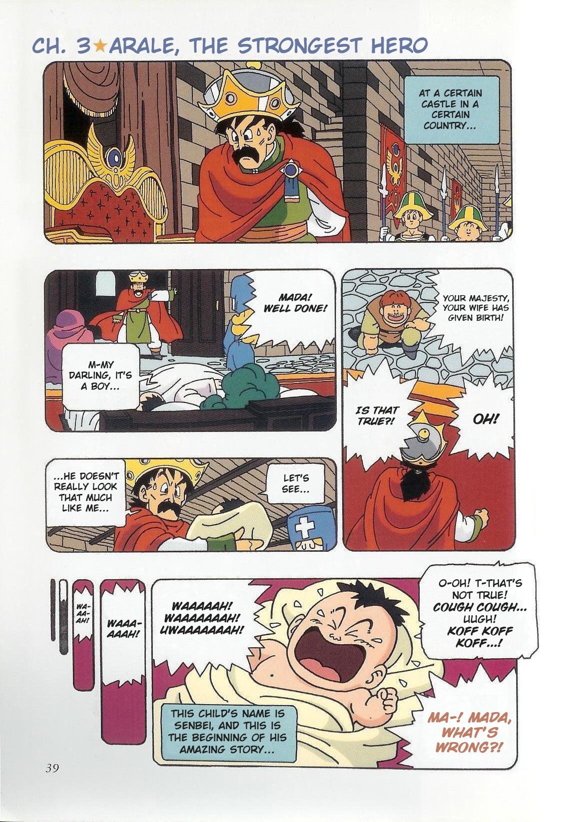 The Brief Return of Dr. Slump Chapter 3 page 1 - Chapter 3: Arale, the Strongest Hero