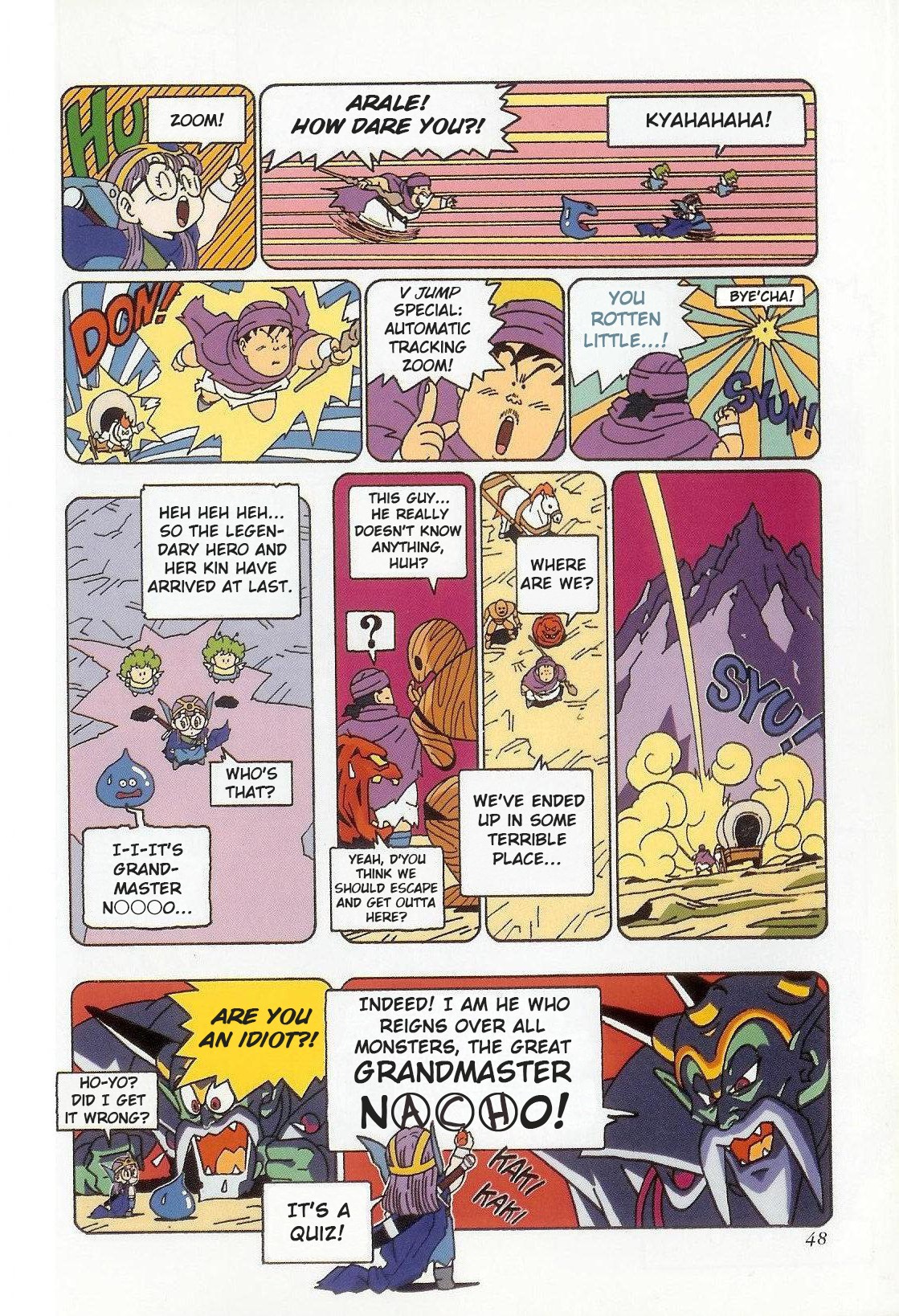 The Brief Return of Dr. Slump Chapter 3 page 10 - Chapter 3: Arale, the Strongest Hero